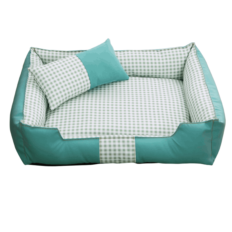 Square dog bed